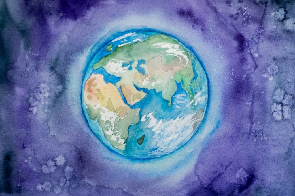 illustration-of-earth-from-space